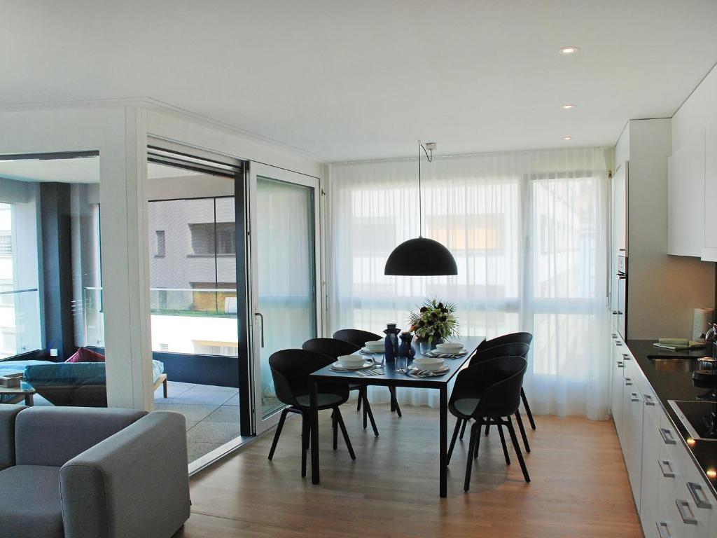 Posezení v ubytování Apartment LaVille B-3-2 by Interhome