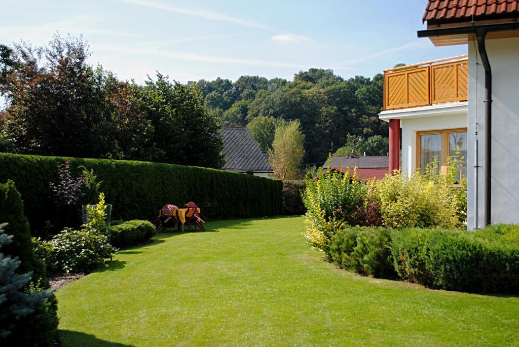 Zahrada ubytování Pension B&B