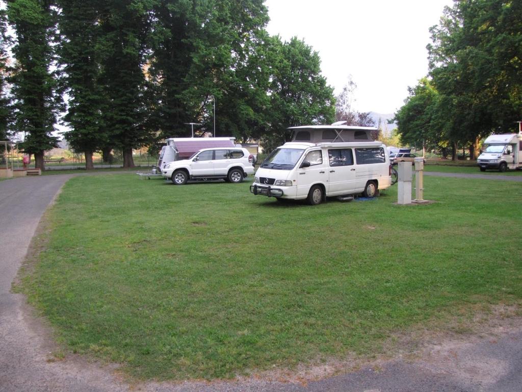 Zahrada ubytování Myrtleford Holiday Park