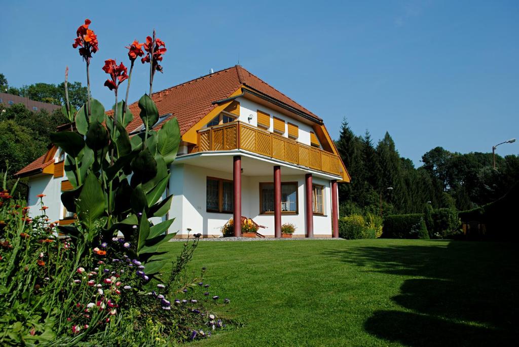 Zahrada ubytování Pension B&B