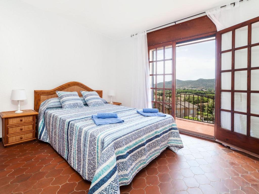 Posteľ alebo postele v izbe v ubytovaní Holiday Home Gramoia by Interhome