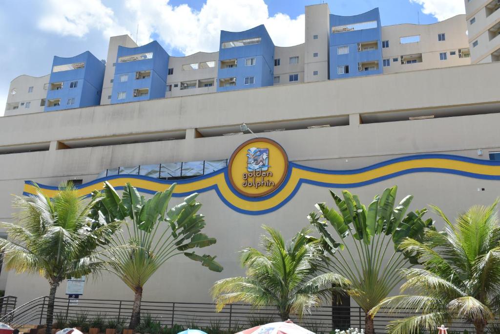  Flat no Golden Dolphin Grand Hotel Caldas Novas