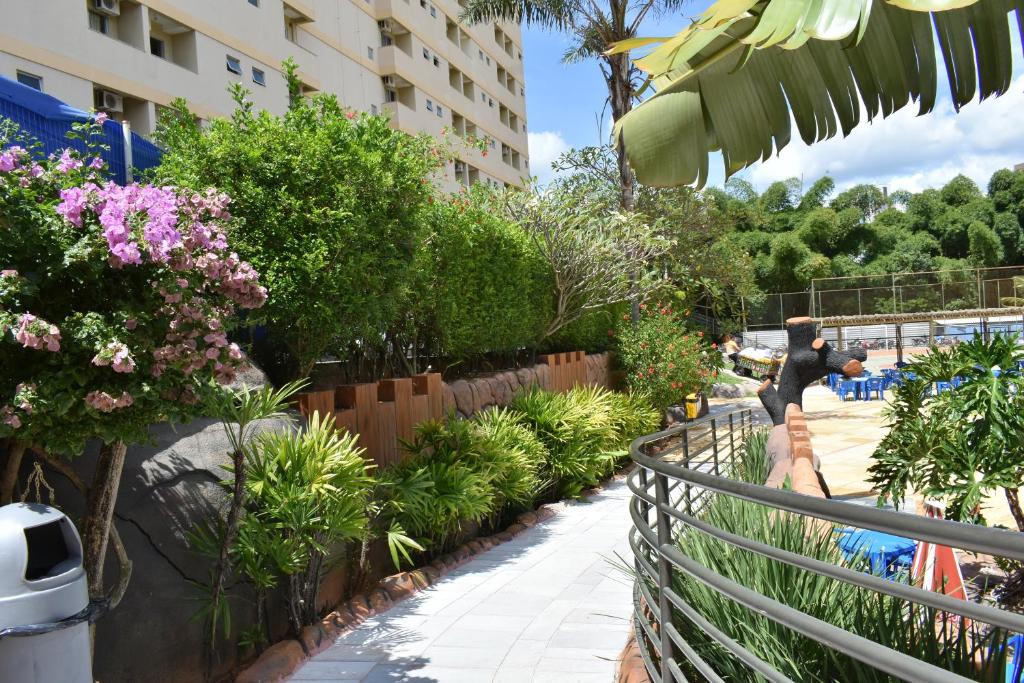  Flat no Golden Dolphin Grand Hotel Caldas Novas