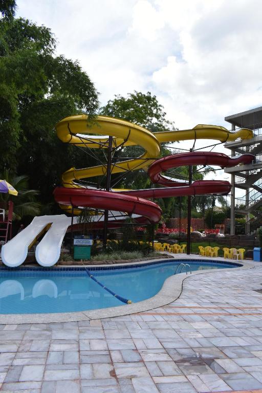  Flat no Golden Dolphin Grand Hotel Caldas Novas