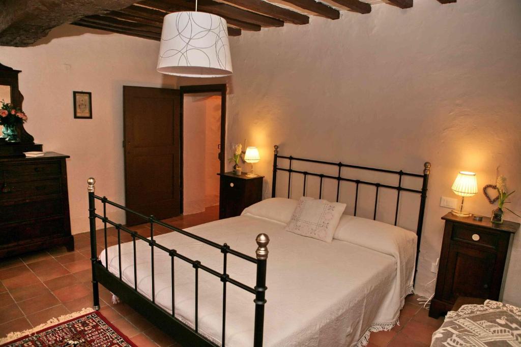 Lova arba lovos apgyvendinimo įstaigoje Residenza Antico Chianti