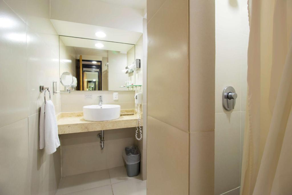 Koupelna v ubytování Best Western Plus Gran Hotel Centro Historico