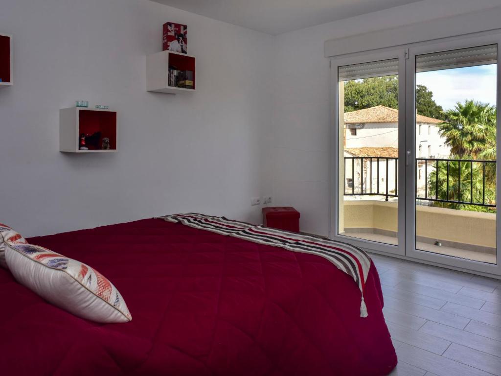 Posteľ alebo postele v izbe v ubytovaní Holiday Home Villa Buena Vida by Interhome