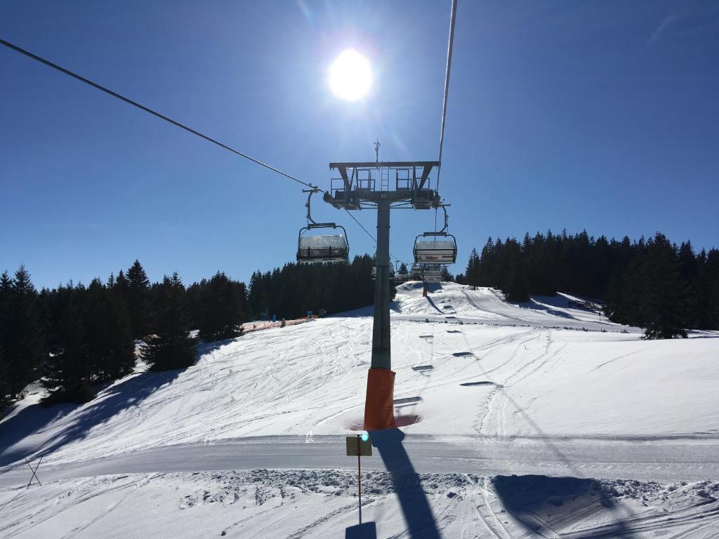 Blackforest Lounge direkt an der Skipiste, Ski in & Ski out, Skischule im Haus, Startpunkt für Wanderungen v zimě