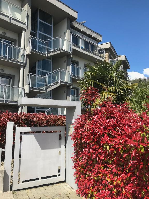 Budova, kde se aparthotel nachází