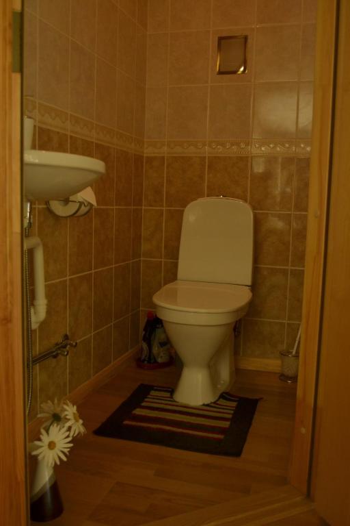 Koupelna v ubytování Mere Holiday House