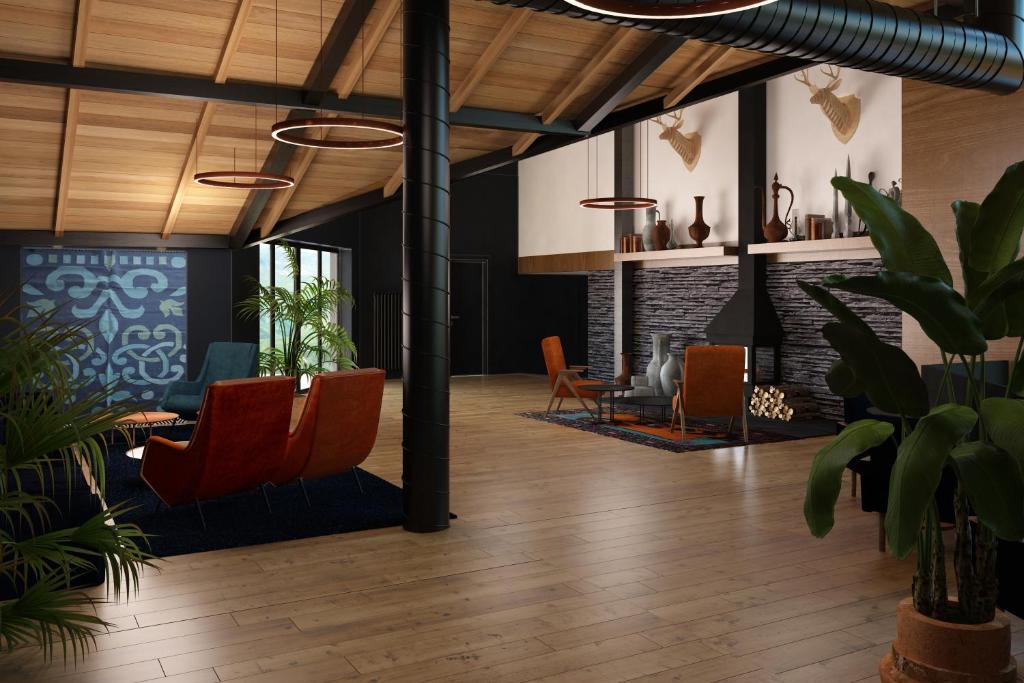 Posezení v ubytování Hotel Samzeo