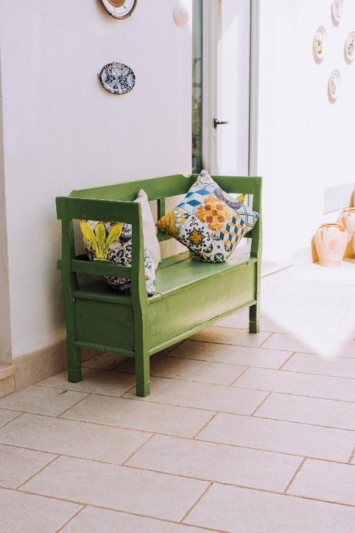 Posezení v ubytování Masseria Palane
