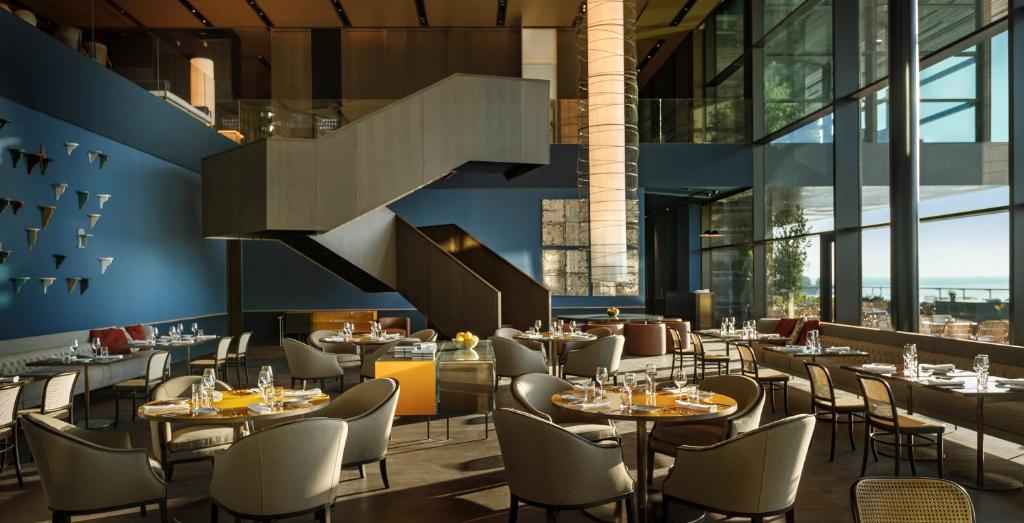 Restaurace v ubytování Grand Park Hotel Rovinj by Maistra Collection