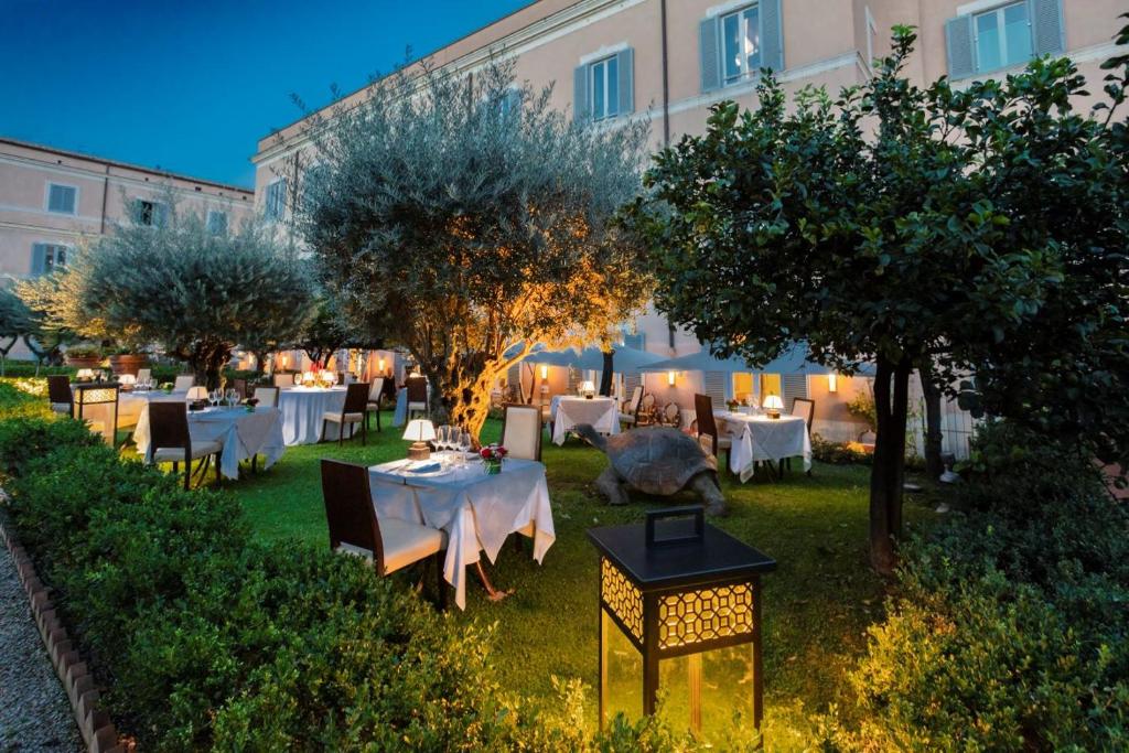 Zahrada ubytování Kolbe Hotel Rome