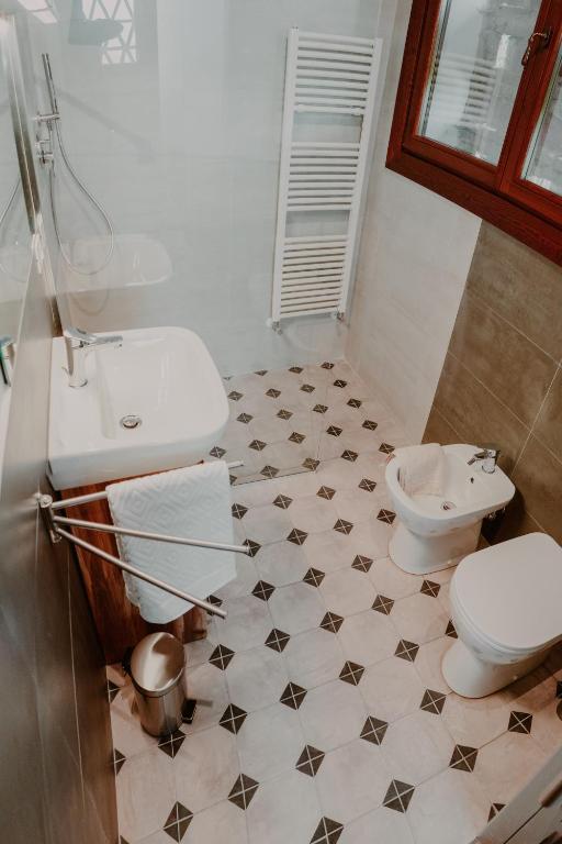 Koupelna v ubytování SommaVilla B&B