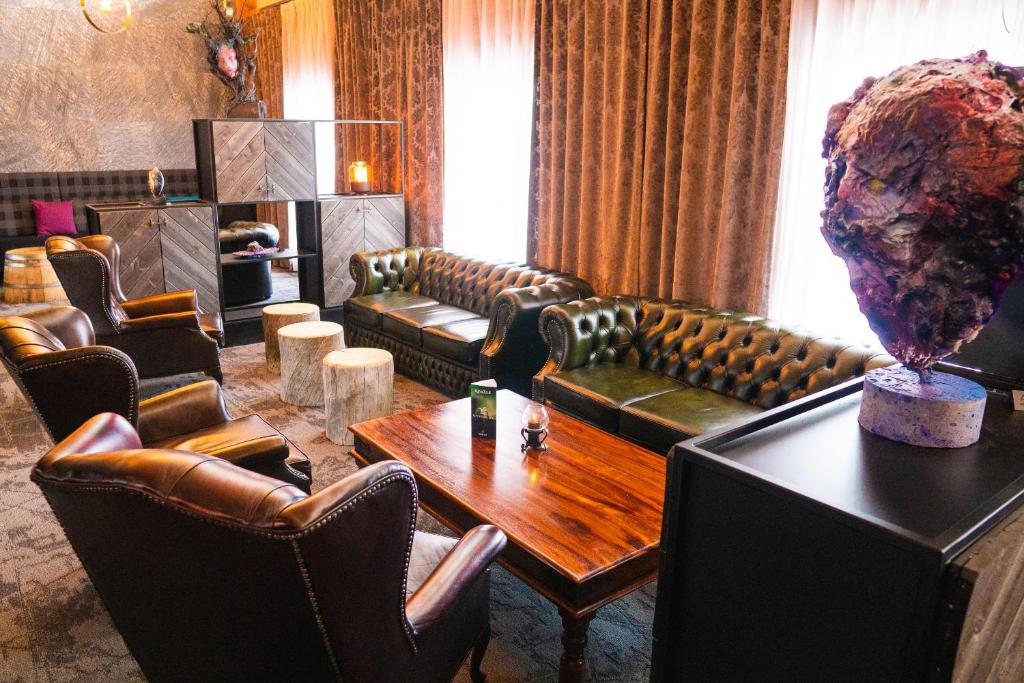 Posezení v ubytování Design Hotel Levi