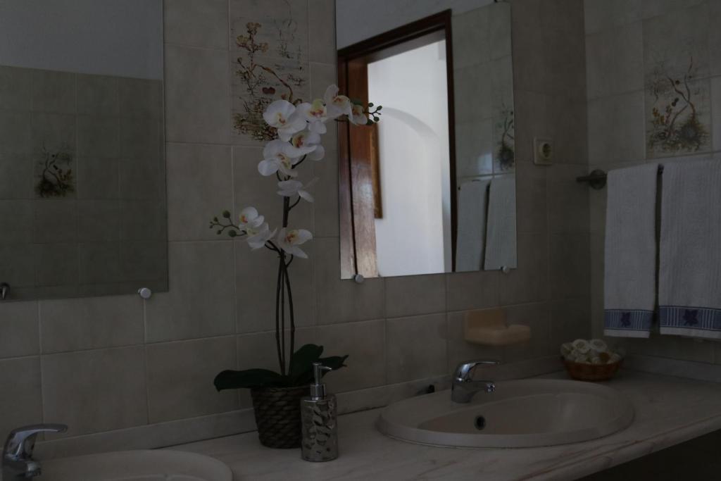 Koupelna v ubytování Casa Belmira