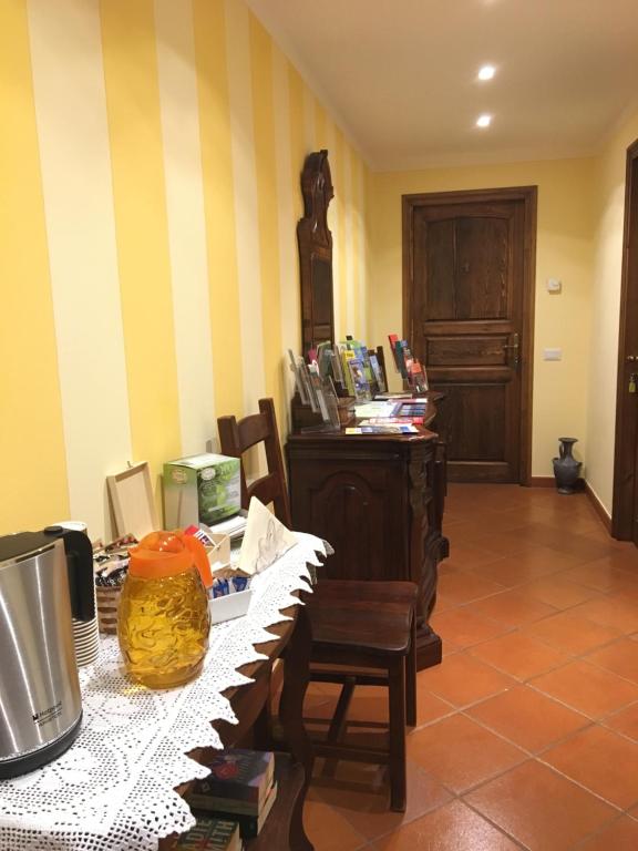 Posezení v ubytování B&B Azalea