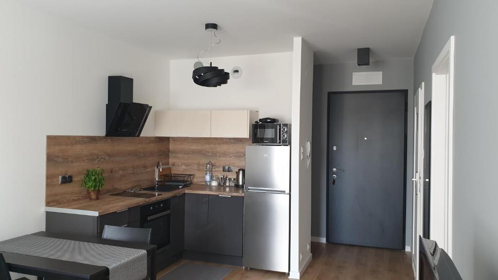 Kuchyňa alebo kuchynka v ubytovaní Quo Vadis Apartment