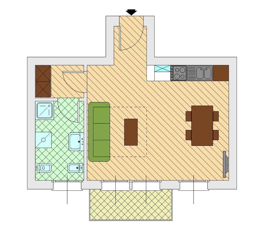 La Marina Resort - Studio Mit Balkon