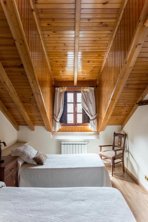 Postel nebo postele na pokoji v ubytování Hotel Ambasmestas