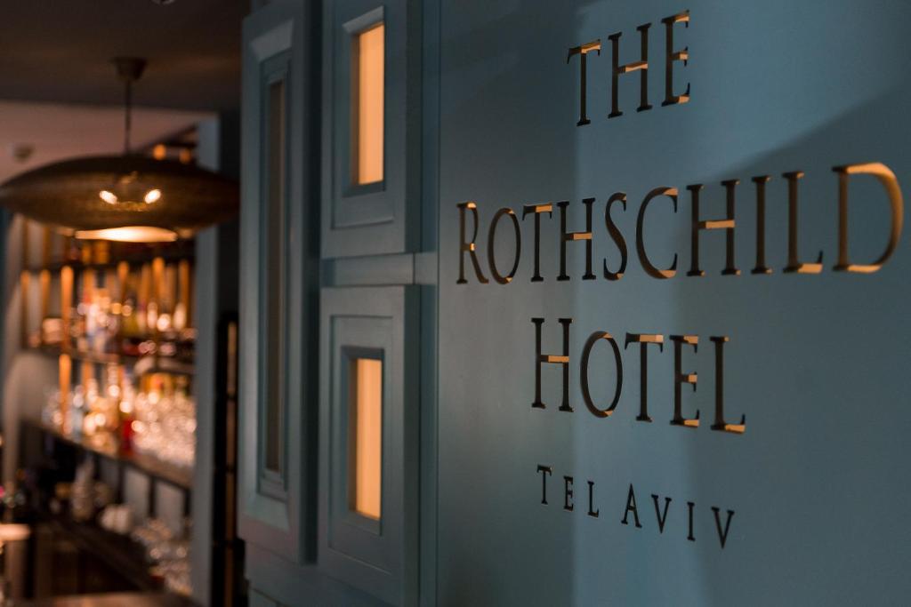 Certifikát, hodnocení, plakát nebo jiný dokument vystavený v ubytování The Rothschild Hotel - Tel Aviv's Finest