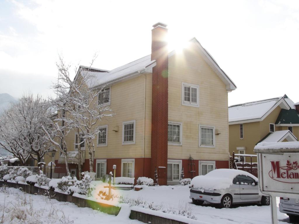 Gasthof Melange v zimě