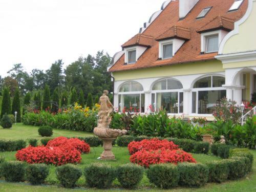Zahrada ubytování Barokk Hotel