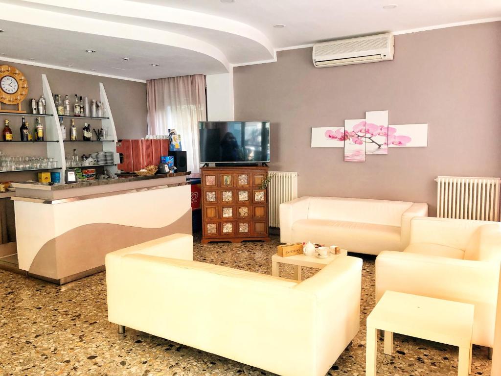 Posezení v ubytování Hotel Amoha