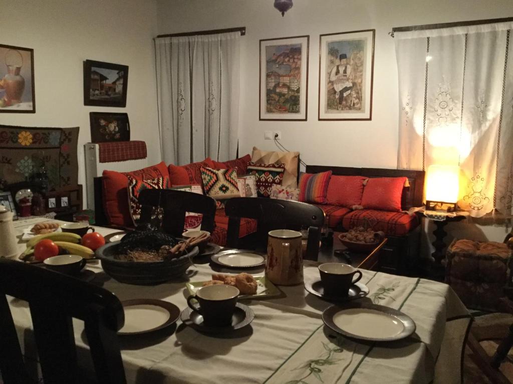 Jídlo v prázdninového domu nebo okolí
