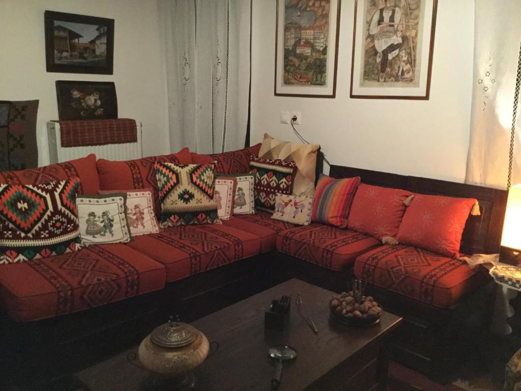 Posezení v ubytování Filia House - Kalavryta