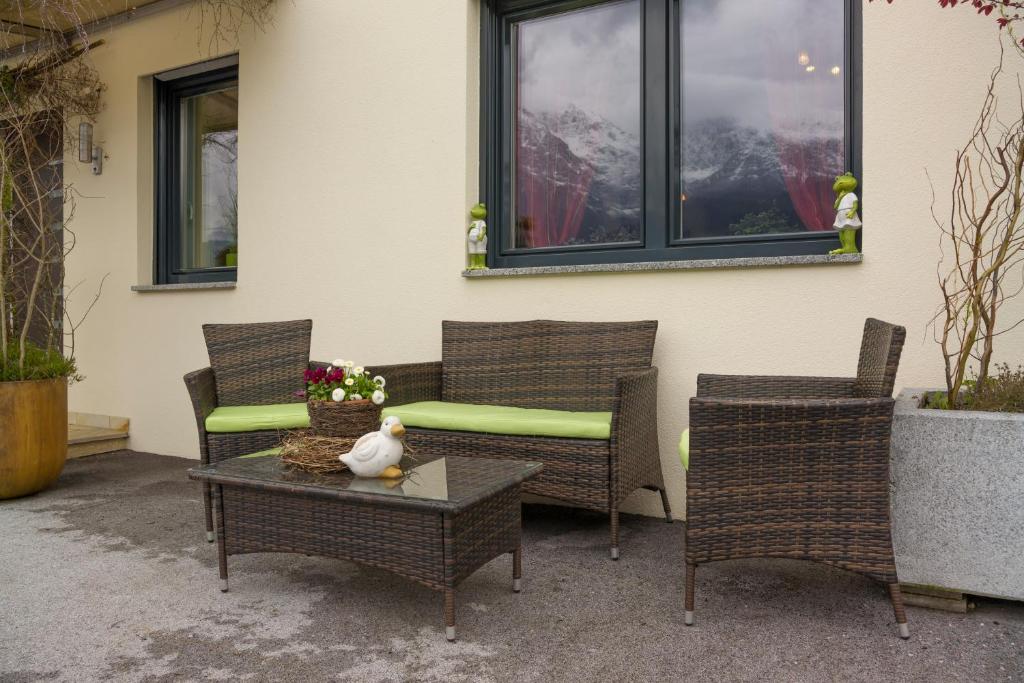 Posedenie v ubytovaní Appartement Hoschek