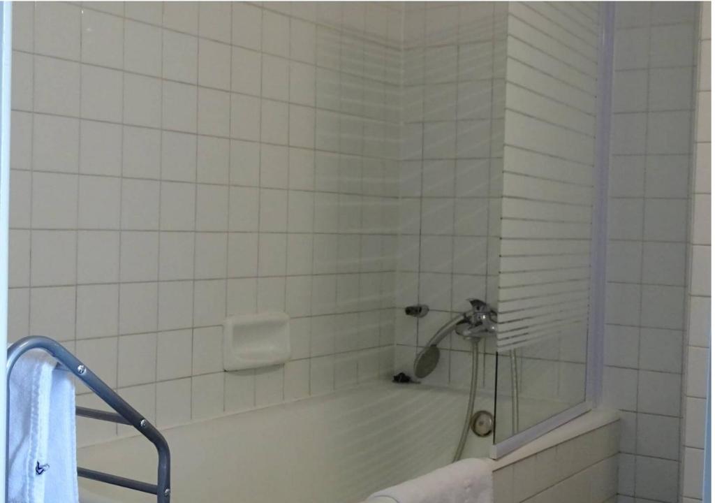 Koupelna v ubytování Europa Hotel