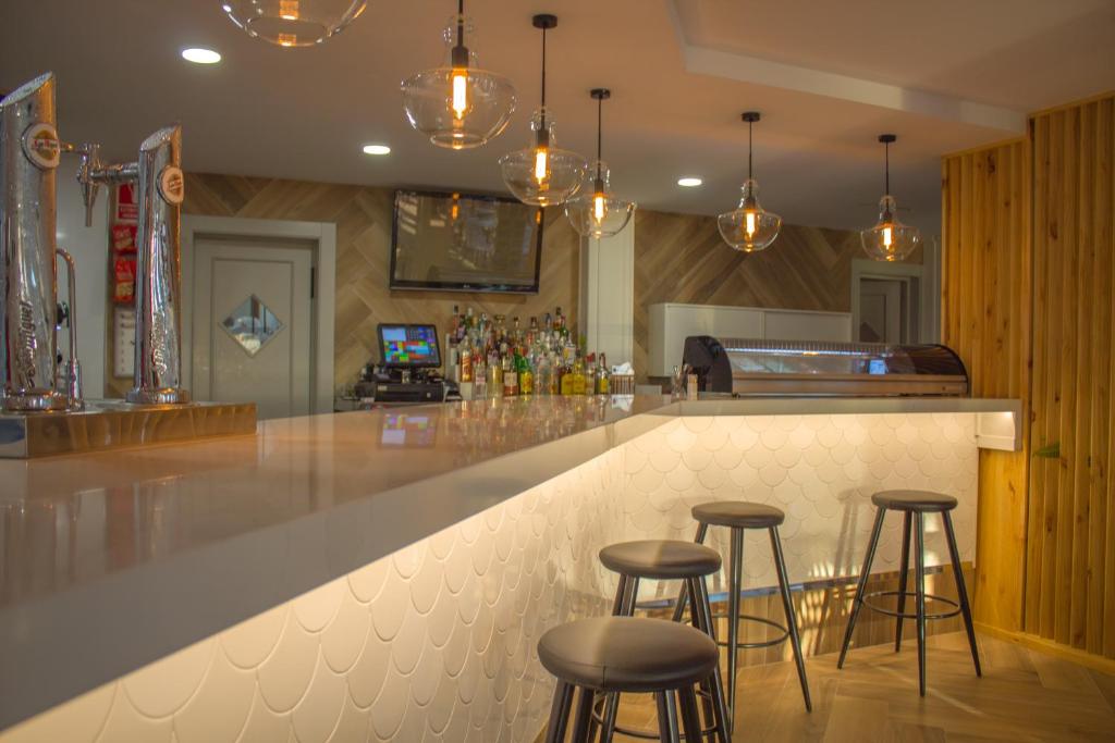 Lounge nebo bar v ubytování Bellavista Bolonia