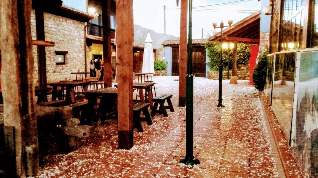 Restaurace v ubytování Albergue La Posada Cangas de Onis
