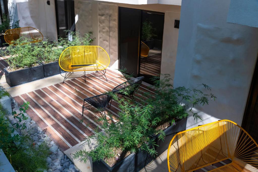 Zahrada ubytování Hotel Nya