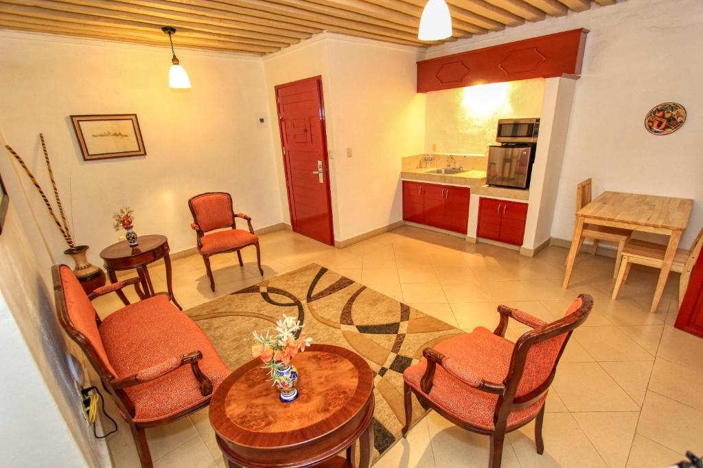 Kuchyň nebo kuchyňský kout v ubytování La Casona de Don Lucas