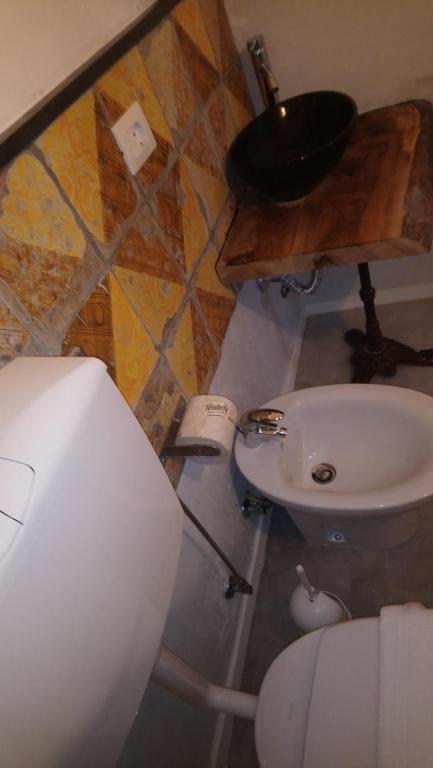 Koupelna v ubytování L'Acanto