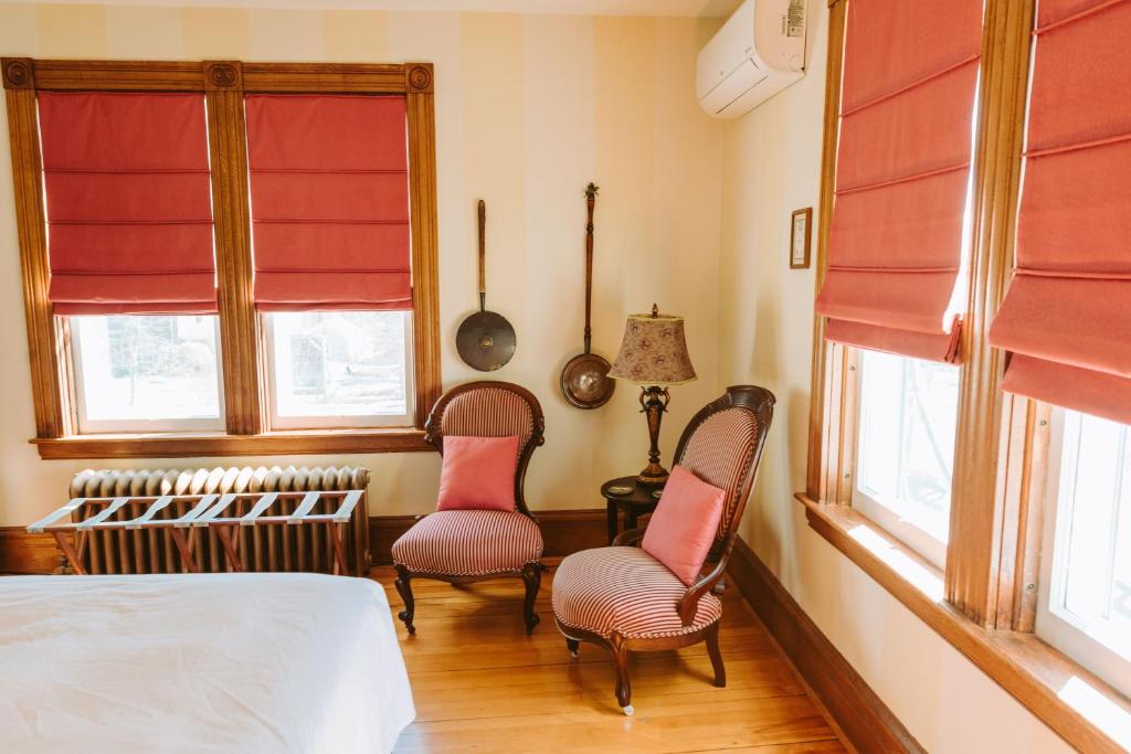 Posezení v ubytování Alicion Bed & Breakfast