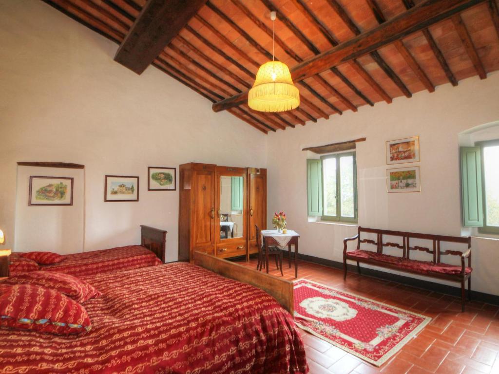 Postel nebo postele na pokoji v ubytování Holiday Home Le Bonatte-1 by Interhome