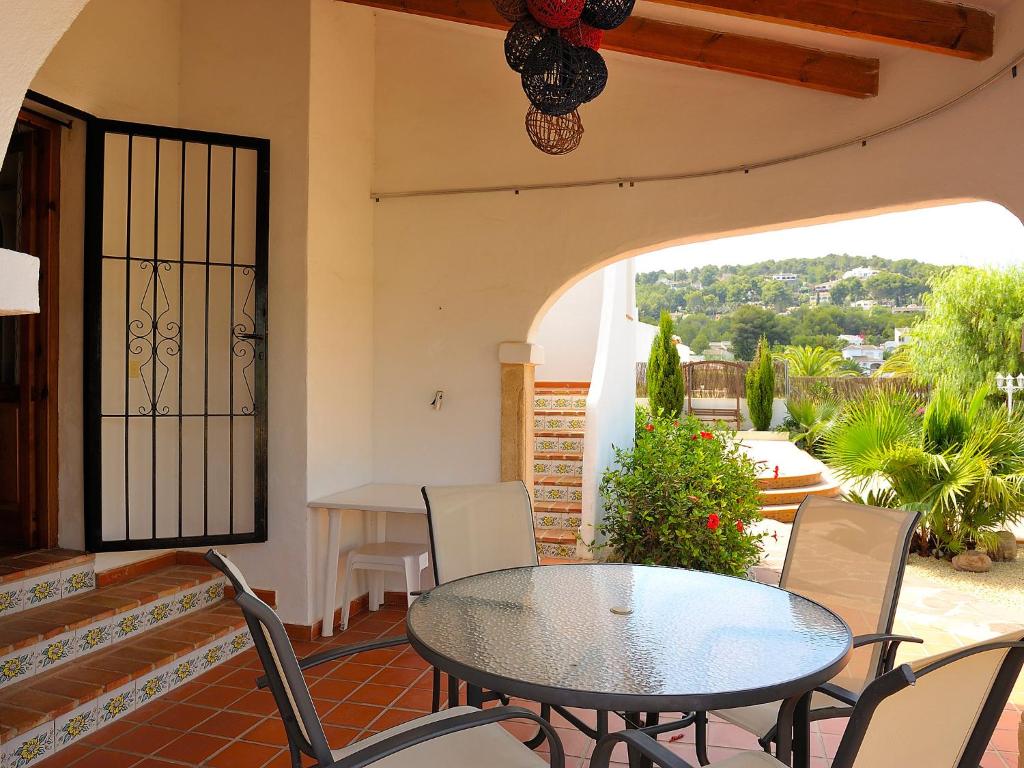 Balkón nebo terasa v ubytování Holiday Home Reposo by Interhome