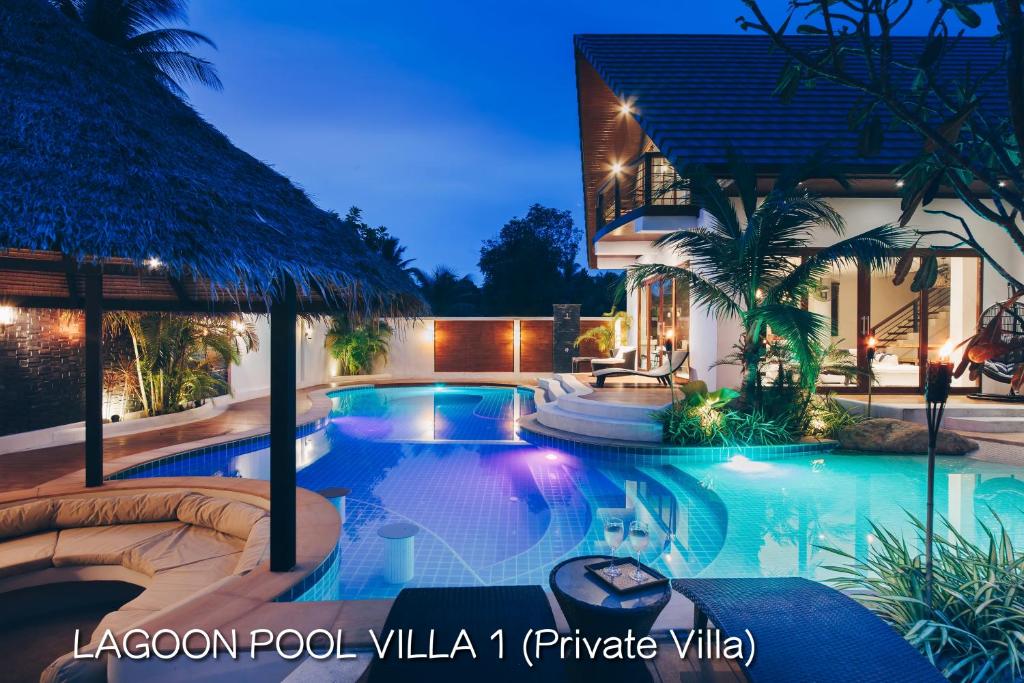 Der Swimmingpool an oder in der Nähe von Coco Lilly Villas