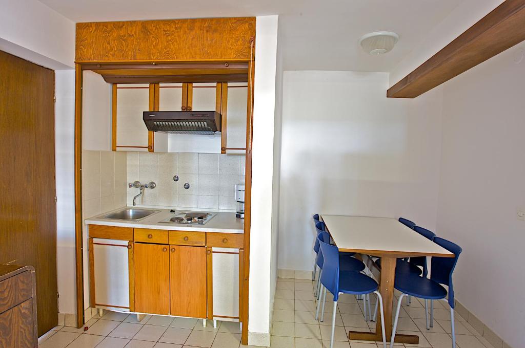 Kuchyň nebo kuchyňský kout v ubytování Horizont Resort
