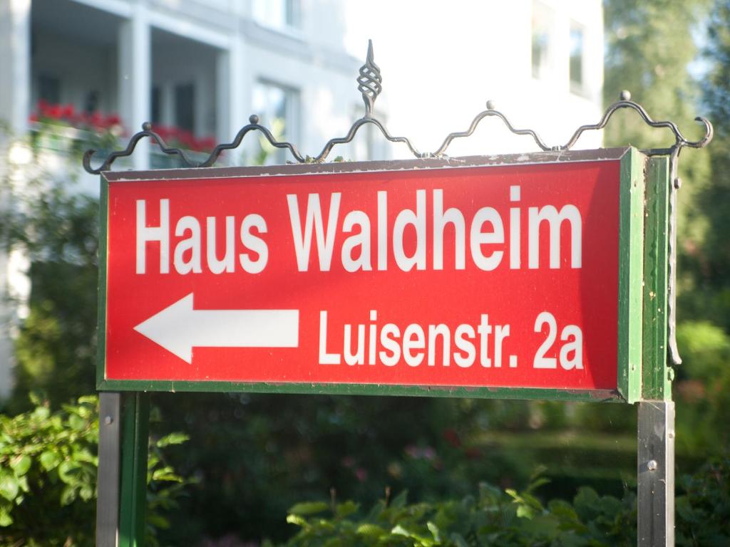 Certifikát, hodnocení, plakát nebo jiný dokument vystavený v ubytování Haus Waldheim
