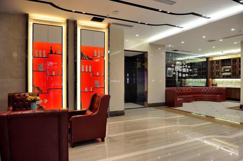 Posezení v ubytování Lavande Hotel Shanghai Jiading Xincheng Stadium Branch