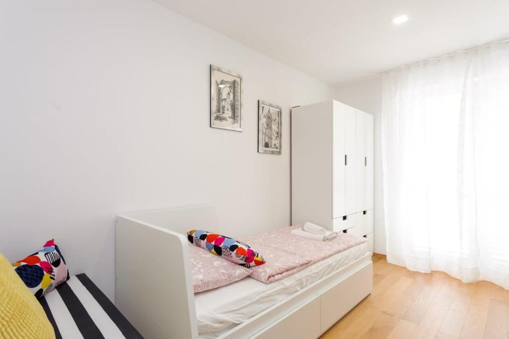 Posteľ alebo postele v izbe v ubytovaní Apartment Gazo