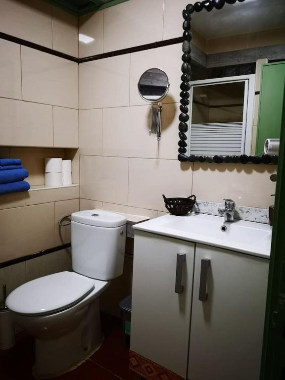 Koupelna v ubytování Apartamento amplio Canary Style, 1 Playa Canteras
