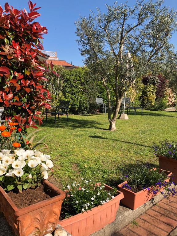 Zahrada ubytování B & B Da Ferro