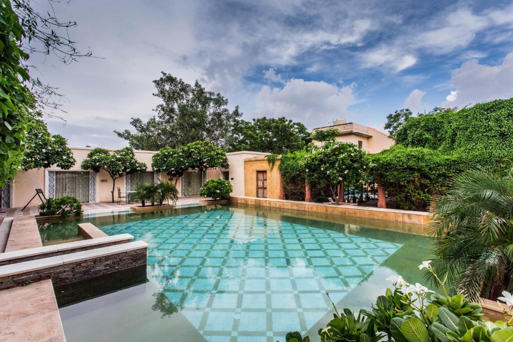 
The swimming pool at or close to Royal Heritage Haveli
