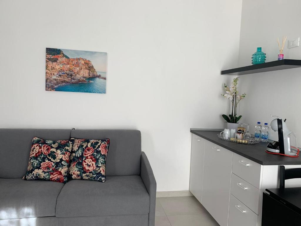 Posezení v ubytování Sunset rooms
